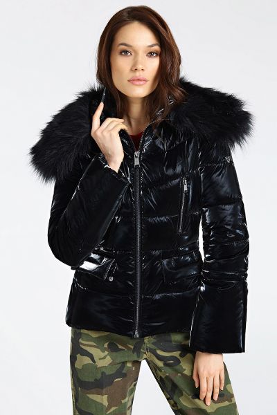 Guess dzseki Griff Webshop Guess bőrdzseki Griff Webshop