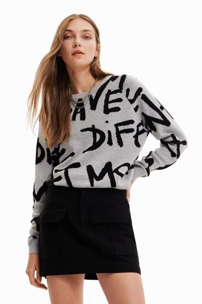 Desigual pulóver - UD4867010 - 1. kép