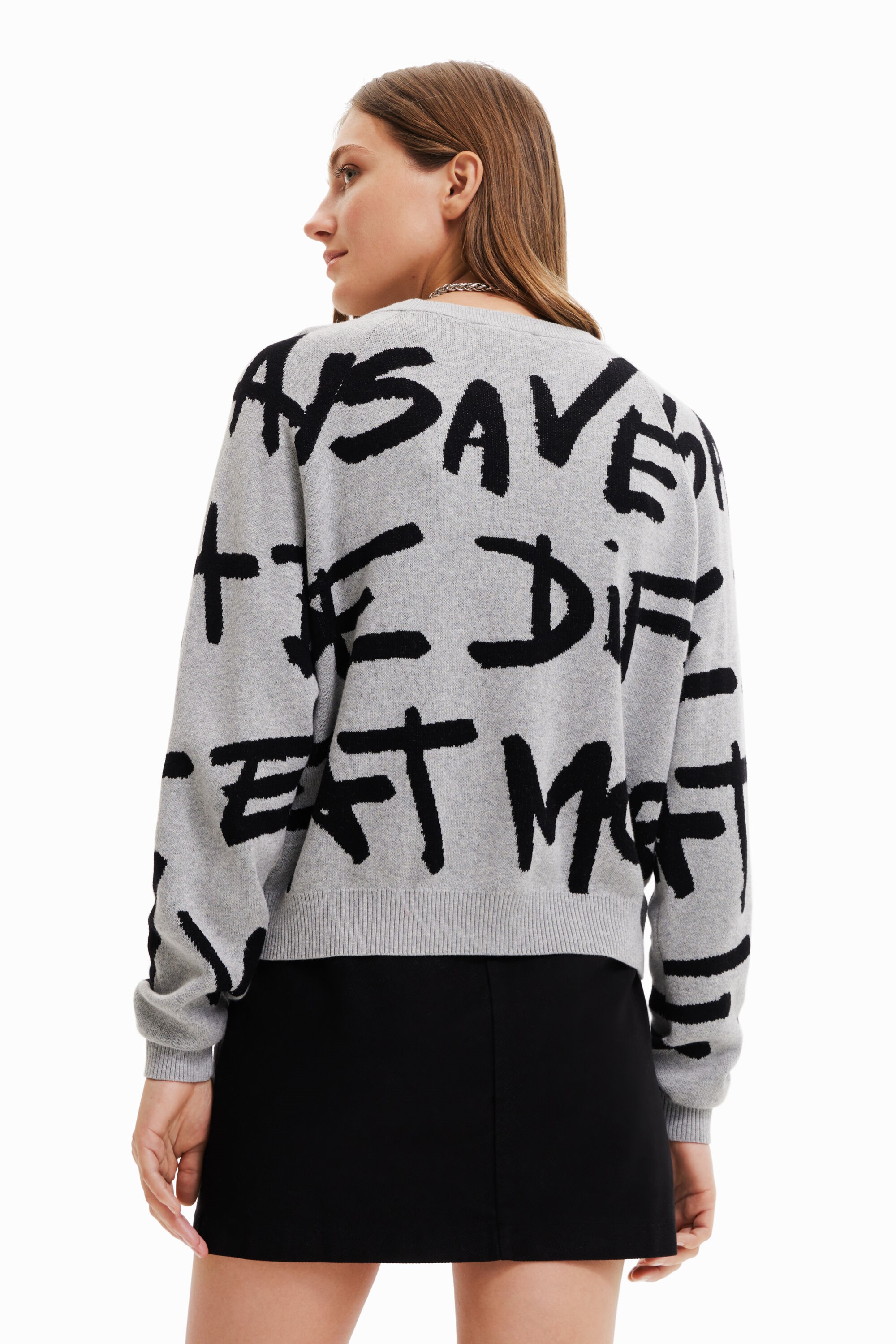 Desigual pulóver - UD4867010 - 5. kép