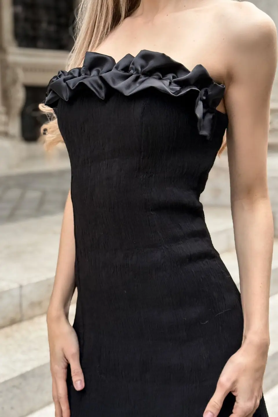MandO Silk Frill ruha, 3. fotó