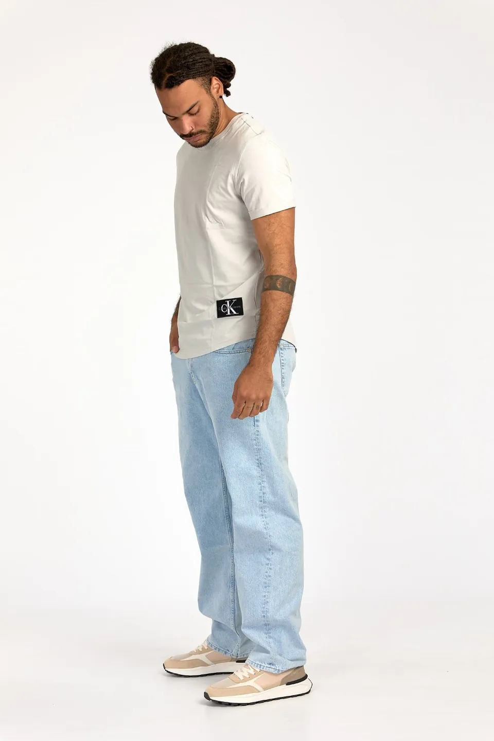 Calvin Klein Badge Round póló, 5. fotó