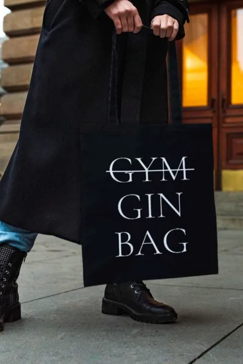 Griff Gin Bag Organikus Pamut Táska