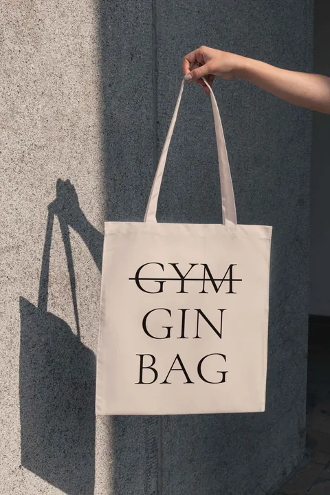 Griff Gin Bag Organikus Pamut Táska